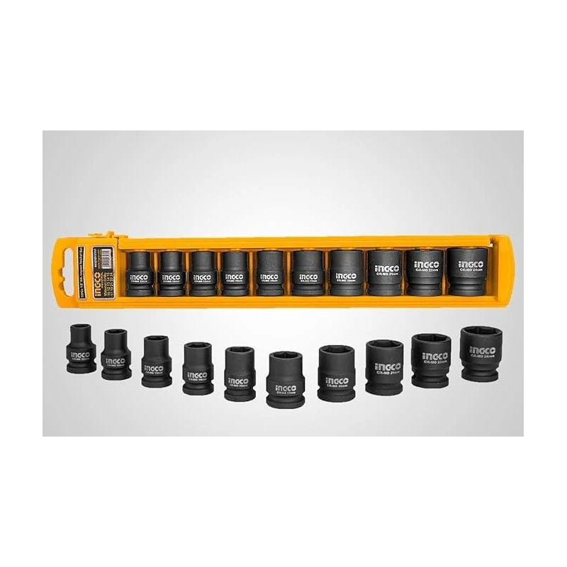 Buy Ingco HKISSD12101 VTH 1/2 inch Impact Socket Set online