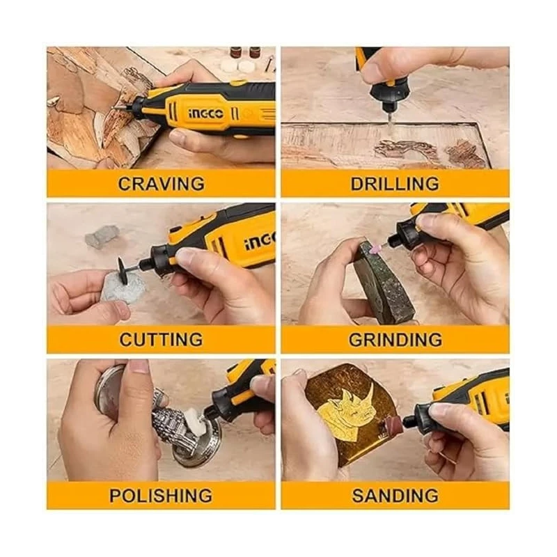 Buy Ingco MG2008 LCD Display Mini Grinder with Accessories