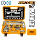 Buy Ingco HKTS12251 25 Pcs CR-V Socket Set online