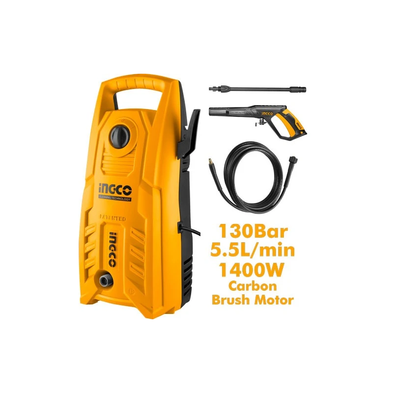 Buy Ingco HPWR14008 130 bar High Pressure Washer online