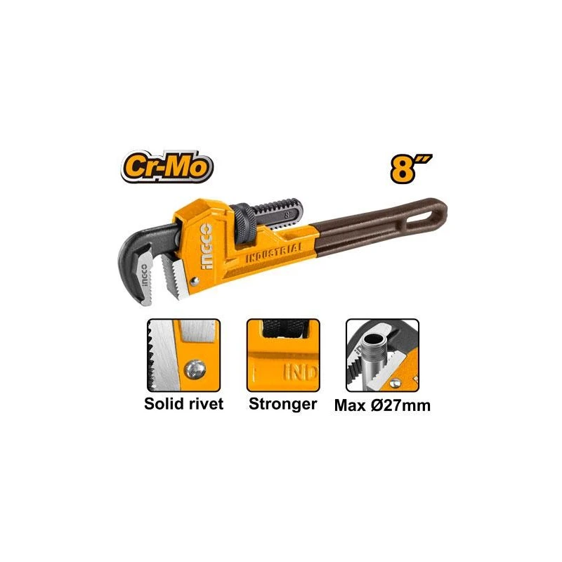 Buy Ingco HPW0808 Ductile Cast Iron Pipe Wrench online