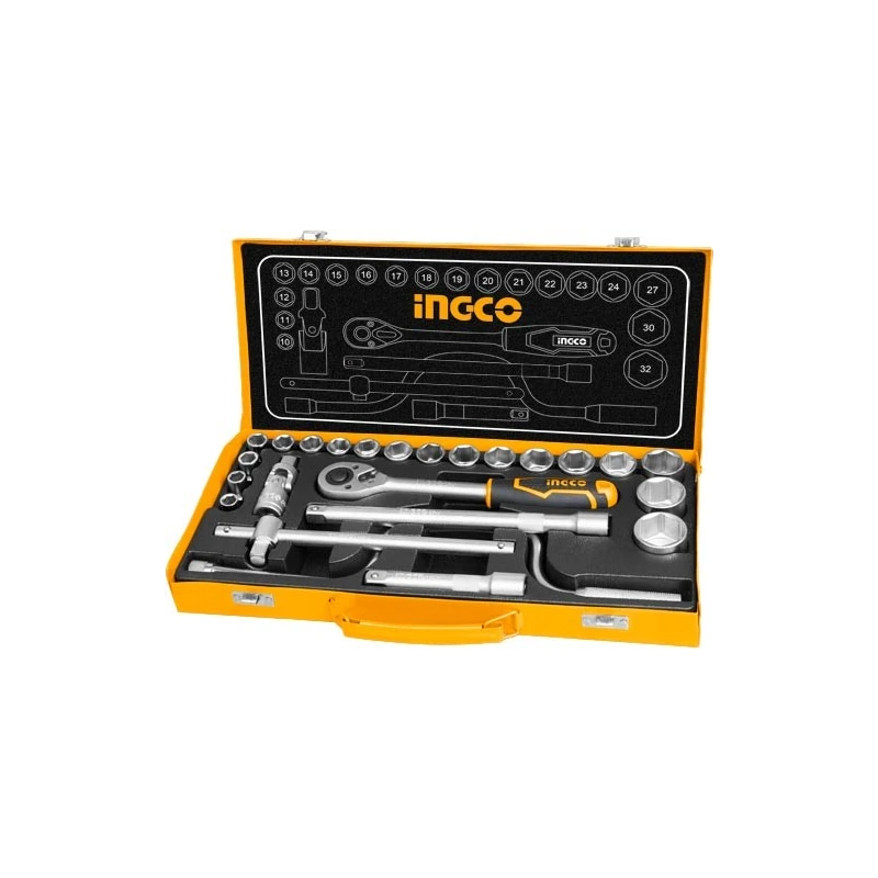 Buy Ingco HKTS0243 24 Pcs Socket Set online