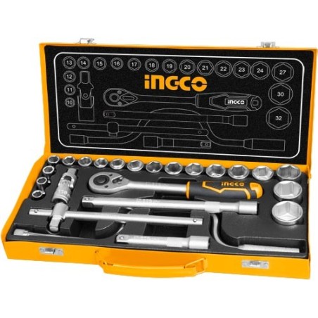 Buy Ingco HKTS0243 24 Pcs Socket Set online