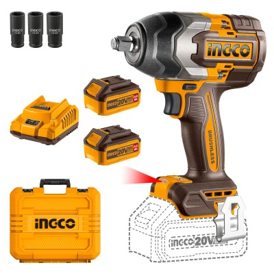 Buy Ingco CIWLI2085 1/2 inch 20V Impact Wrench Driver online