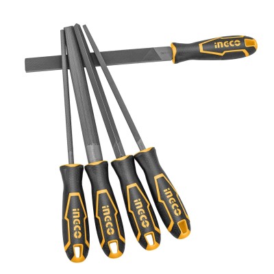 Buy Ingco HKTFS0508 5 Pcs 8 inch Steel File Set online
