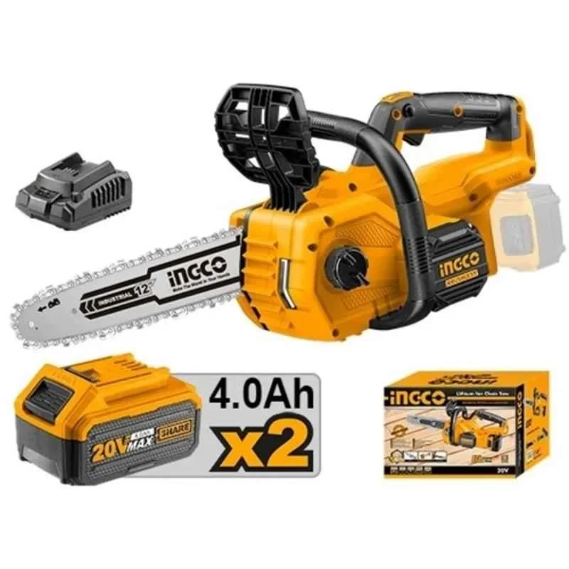 Buy Ingco CGSLI201286 Brushless Cordless Chain Saw online