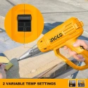 Buy Ingco HG200038 Yellow Heat Gun with Nozzles online