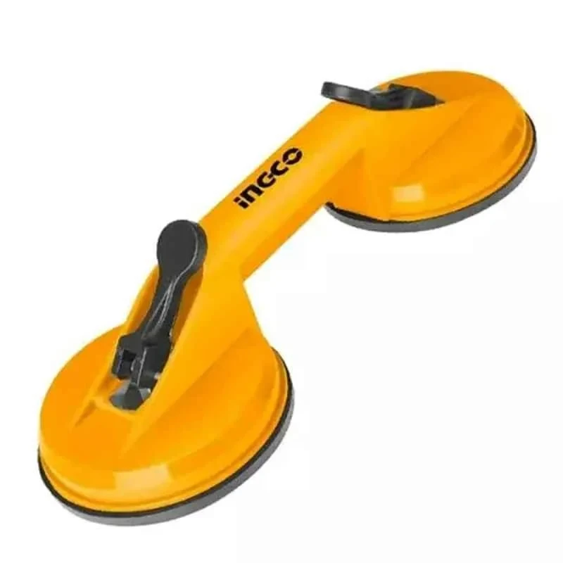 Buy Ingco HSU025001 115mm ABS Yellow Glass Sucker online