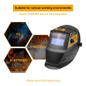 Buy Ingco AHM008 Auto Darkening Welding Helmet online