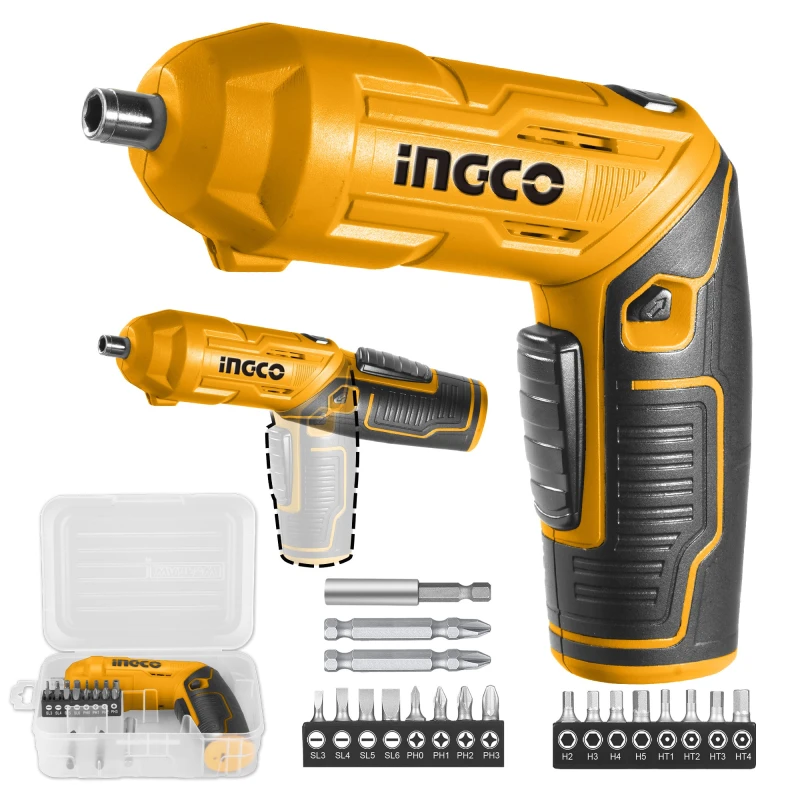 Buy Ingco CSDLI0442 4V Lithium-ion Cordless Screwdriver online