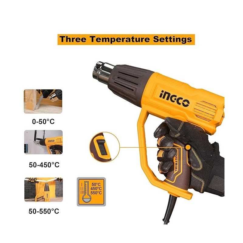 Buy Ingco Heavy Duty Hot Heat Air Gun online