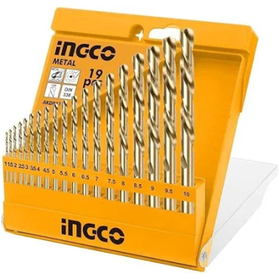 Buy Ingco AKDB1125 Steel Twist Drill Bits Set online