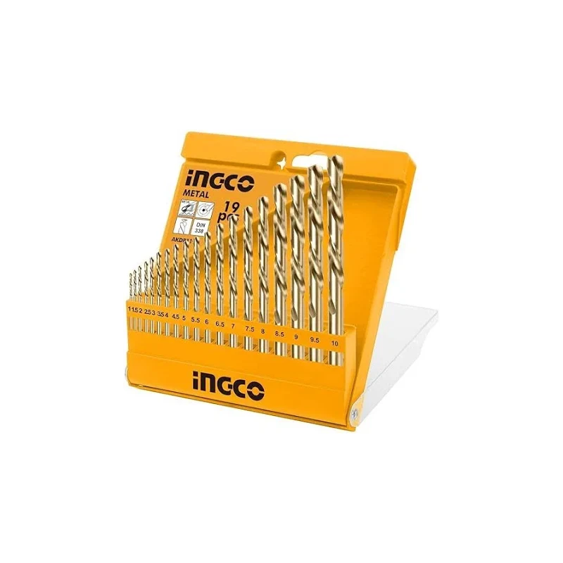 Buy Ingco AKDB1125 Steel Twist Drill Bits Set online