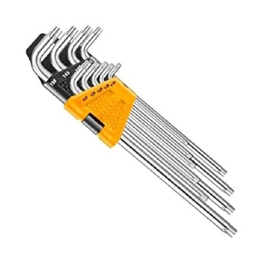 Buy Ingco HHK13092 9 Pcs CR-V Torx Key Set online