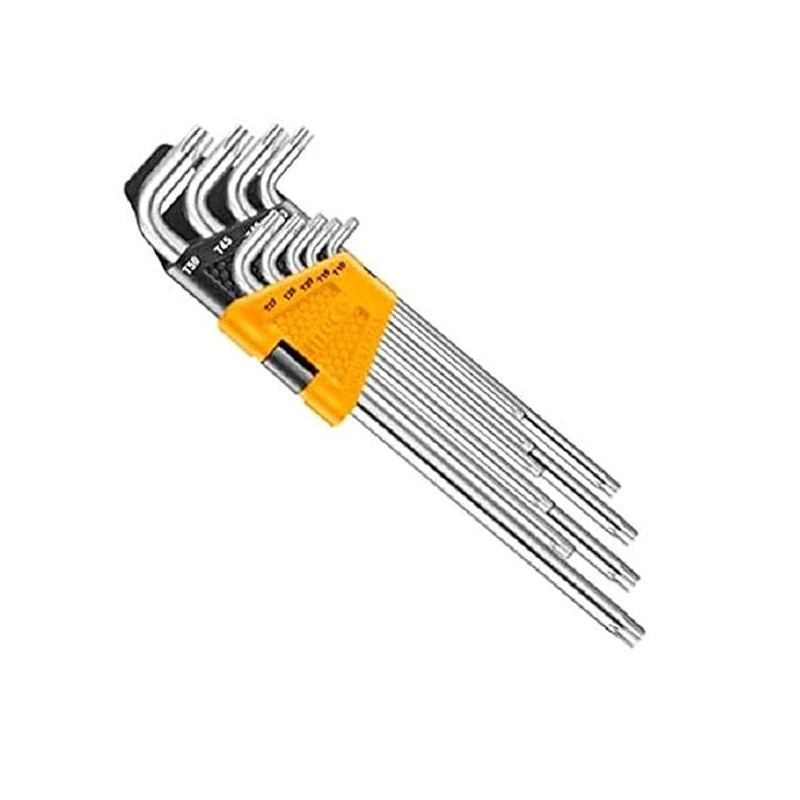 Buy Ingco HHK13092 9 Pcs CR-V Torx Key Set online