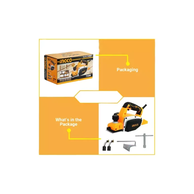 Buy Ingco PL7508 750W Electric Wood Planer online