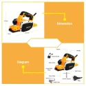 Buy Ingco PL7508 750W Electric Wood Planer online