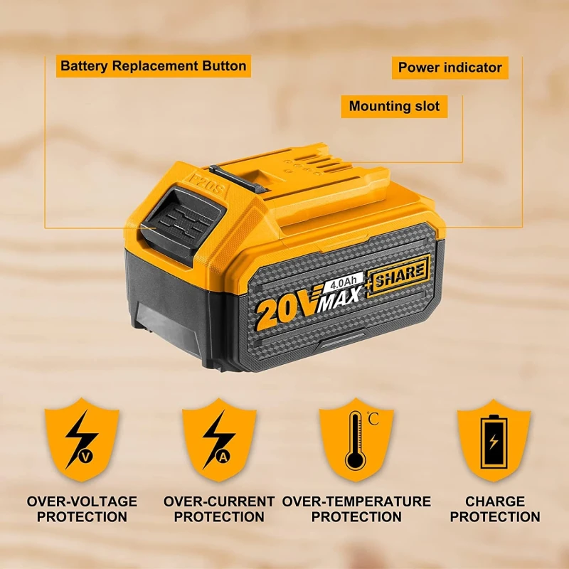 Buy Ingco FBLI2002 20V Lithium-Ion Battery Pack online