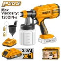 Buy Ingco CSGLI20406 Cordless Paint Spray Machine online