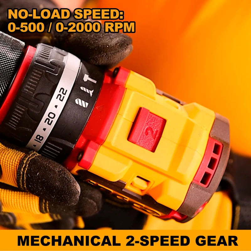 Buy Ingco CIDLI20668 20V 2Ah 13mm Cordless Drill online