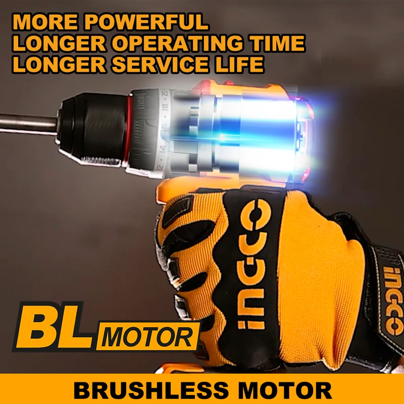 Buy Ingco CIDLI20668 20V 2Ah 13mm Cordless Drill online