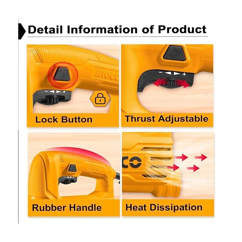 Buy Ingco JS400285 Jigsaw for Easy & Clean Cutting online