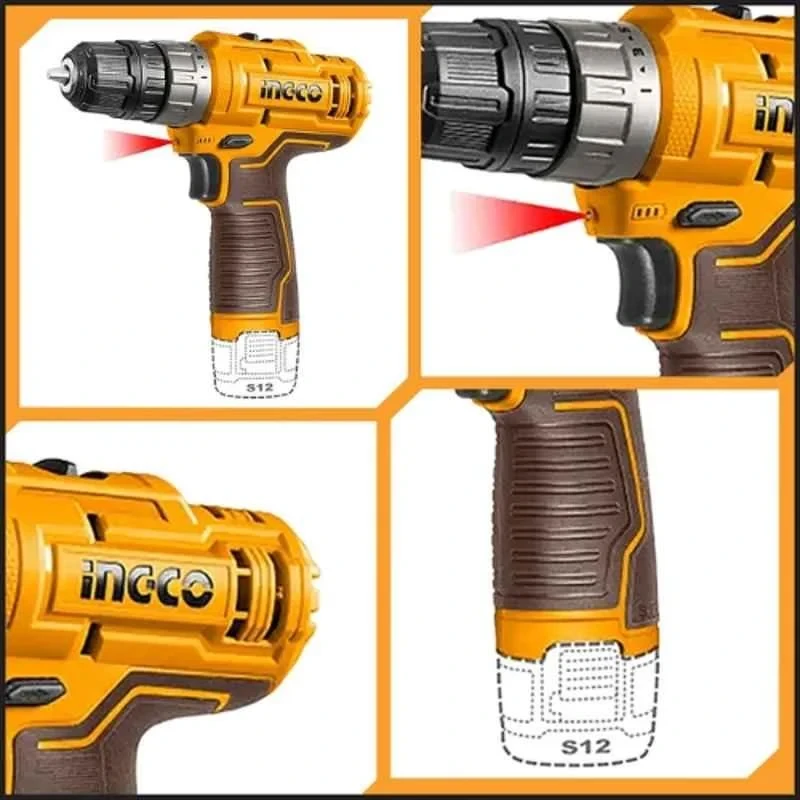 Buy Ingco CDLI12202 1.5Ah Lithium-ion Cordless Drill online