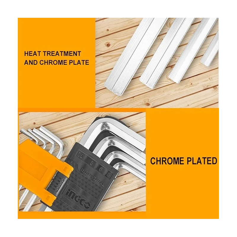 Buy Ingco HHK13091 9 Pcs CR-V Torx Key Set online