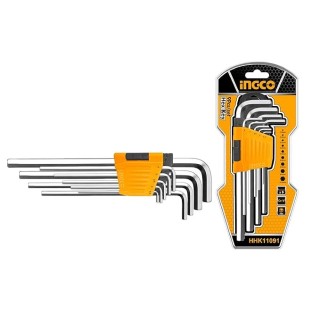 Buy Ingco HHK13091 9 Pcs CR-V Torx Key Set online