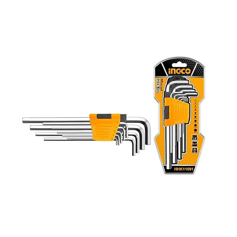 Buy Ingco HHK13091 9 Pcs CR-V Torx Key Set online