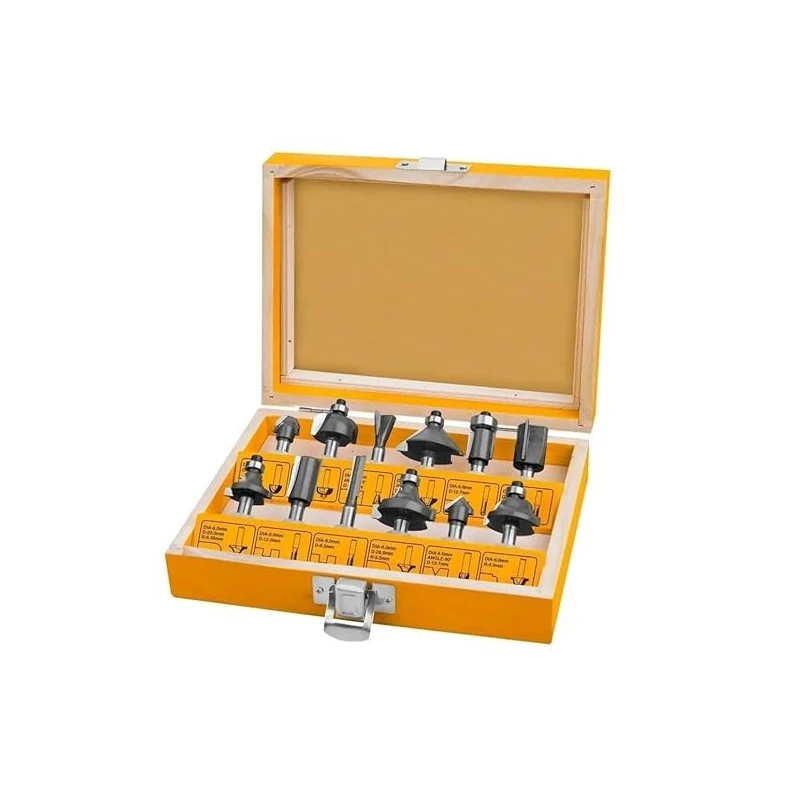 Buy Ingco AKRT1201 6mm Rotary Bits Set online