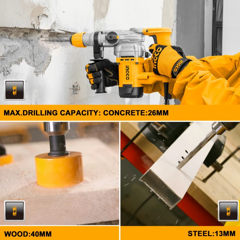 Buy Ingco RH10506 3800bpm Rotary Hammer online