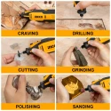 Buy Ingco MG 13328 Mini Grinder Rotary Tool Kit online