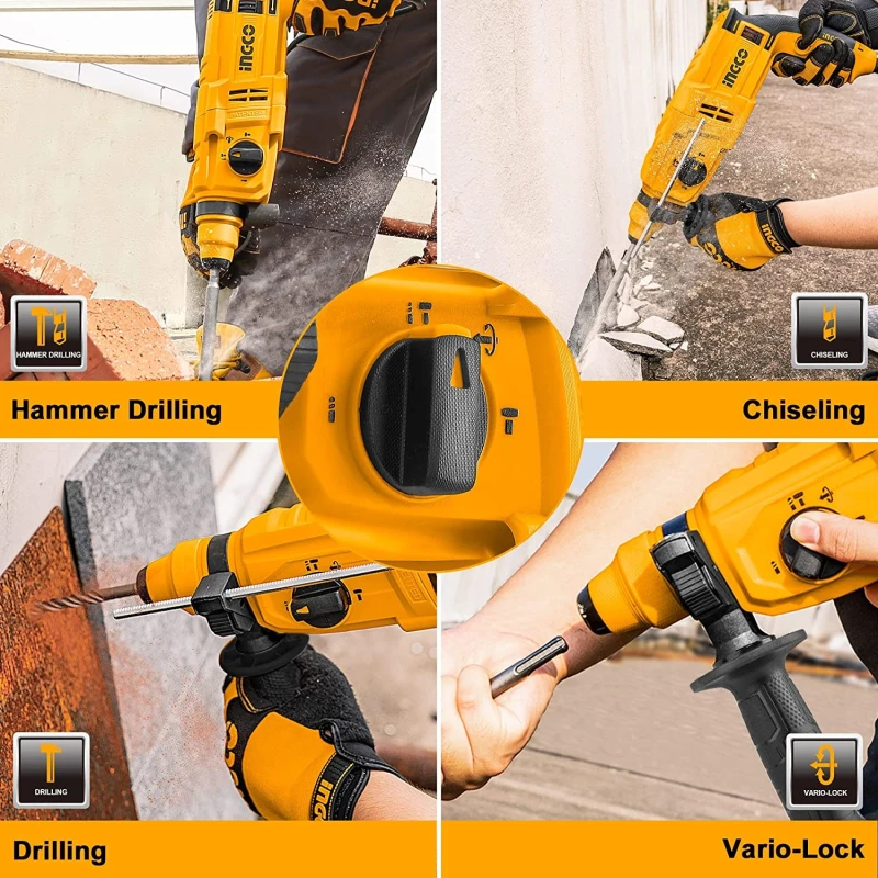 Buy Ingco RGH6528 650W 22mm Rotary Hammer online