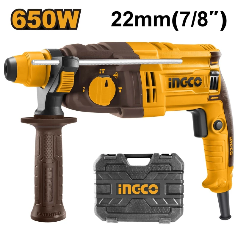 Buy Ingco RGH6528 650W 22mm Rotary Hammer online