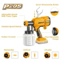 Buy Ingco CSGLI2001 20V Lithium-Ion Spray Gun online