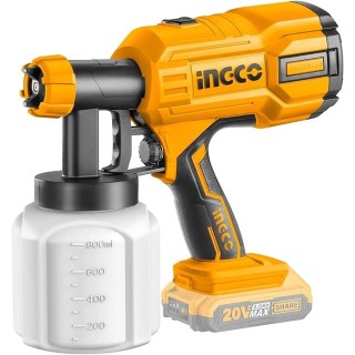 Buy Ingco CSGLI2001 20V Lithium-Ion Spray Gun online