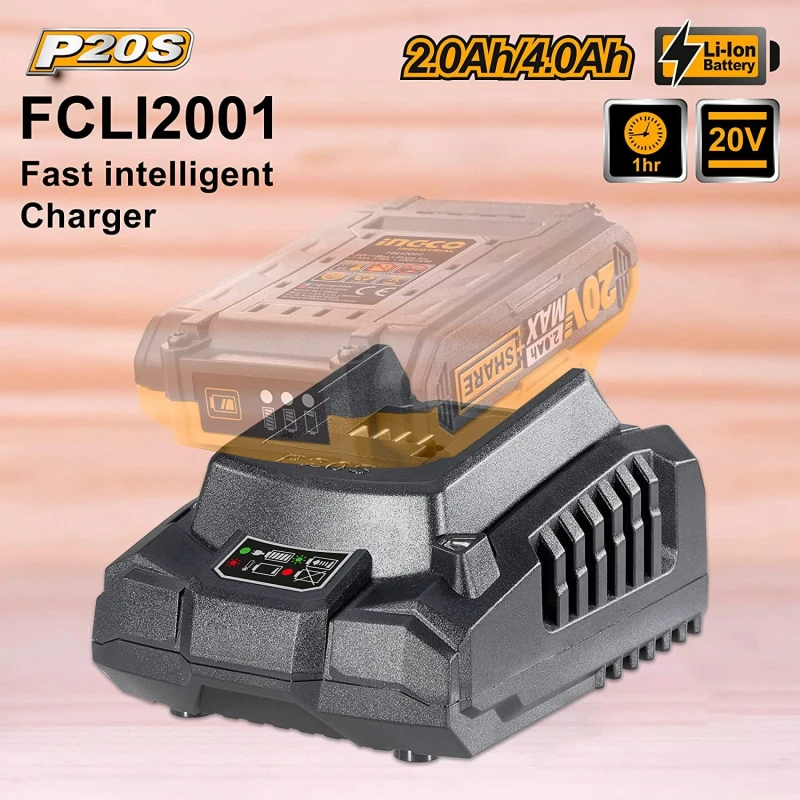 Buy Ingco FCLI2001 Fast Intelligent Charger online