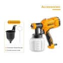 Buy Ingco SPG3508 Spray Gun with Measuring Cup online
