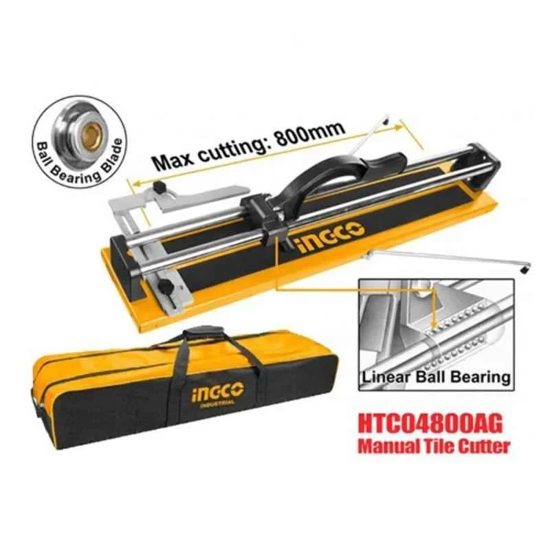 Buy Ingco HTC04800AG Manual Tile Cutter with Carry Bag online