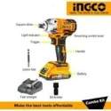 Buy Ingco COSLI23011 Cordless Impact Wrench Kit online