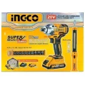 Buy Ingco COSLI23011 Cordless Impact Wrench Kit online