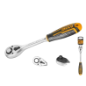 Ingco 200 mm CrV Ratchet Wrench, HRTH0838