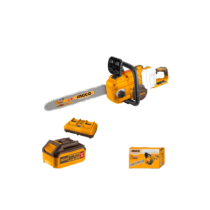 Buy Ingco CGSLI401682 Brushless Cordless Chain Saw online