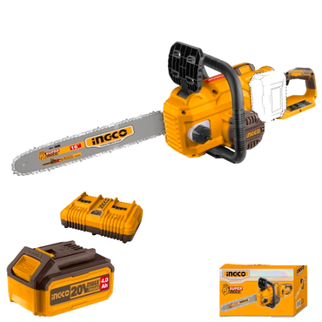 Buy Ingco CGSLI401682 Brushless Cordless Chain Saw online