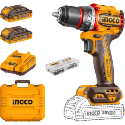 Buy Ingco CDLI20602 2Ah Brushless Cordless Drill Driver online
