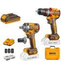 Buy Ingco CKLI20275 20V 400Nm Impact Wrench Combo online