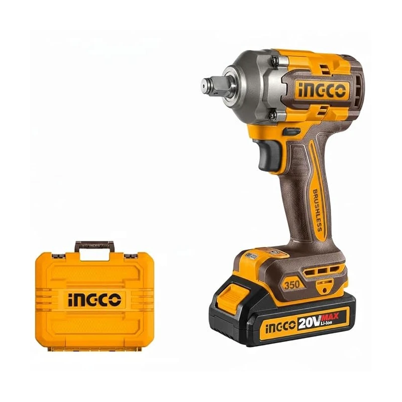 Buy Ingco CIWLI2035 20V 2Ah Impact Wrench Driver online