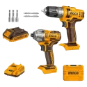 Buy Ingco COSLI230708 Cordless Drill&Impact Driver Combo online