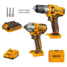Ingco 20V Cordless Drill & CIRLI2017 Impact Driver Combo with Battery, COSLI230708